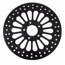 PartzBiz HD M-RT-2102-BK - 11.5” Black Super Spoke Rear Brake Rotor 1984-2013 Harley Dyna Sportster Touring PartzBiz HD M-RT-2102-BK - 11.5” Black Super Spoke Rear Brake Rotor 1984-2013 Harley Dyna Sportster Touring