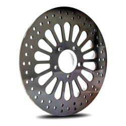 PartzBiz HD M-RT-2102Z - 11.5” Zinc Black Spoke Rear Brake Rotor Harley Softail Dyna Sportster Touring PartzBiz HD M-RT-2102Z - 11.5” Zinc Black Spoke Rear Brake Rotor Harley Softail Dyna Sportster Touring