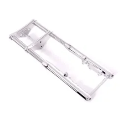 PartzBiz HD M-BF-1000-0 - 22” Stock Length Chrome Billet 41MM Wide Glide Front End Forks Harley Chopper
