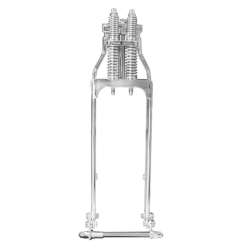 PartzBiz HD M-SF-1008N - DNA 8” Over Chrome Springer Front End Kit Harley Sportster Chopper Softail Dyna