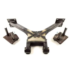 PartzBiz HD M-SA-2004 - DNA Rear Trike Axle Swingarm Swing Arm Kit 1984-2001 Harley Touring Glide Bagger