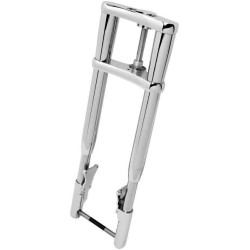 PartzBiz HD M-IF-1002-6 - DNA 2 Over Stock 26” Chrome 62mm Inverted Wide Glide Front End Harley Custom 6D