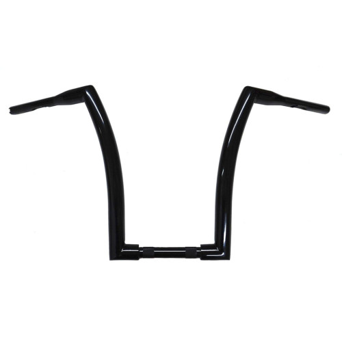 PartzBiz HD: 3471336-12” Black Fat Monster Ape-Hanger Apes Handlebars Harley Softail Dyna Sportster