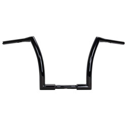 PartzBiz HD M-HB-4002BK - 12” Black Fat Monster Ape Hangers Apes Handlebars Harley Softail Dyna Sportster PartzBiz HD M-HB-4002BK - 12” Black Fat Monster Ape Hangers Apes Handlebars Harley Softail Dyna Sportster