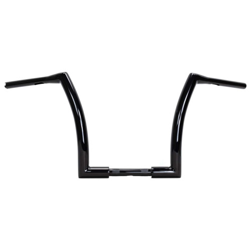 PartzBiz HD: 3441464-12” Black Fat Monster Ape Hangers Apes Handlebars Harley Softail Dyna Sportster