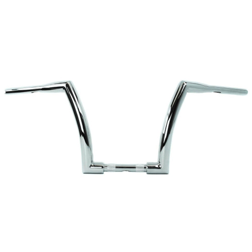PartzBiz HD: 3471334-12” Chrome Fat Monster Ape-Hanger Apes Handlebars Harley Softail Dyna Sportster