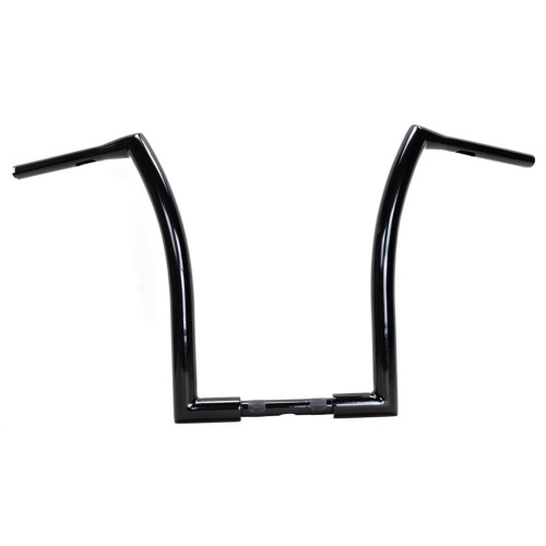PartzBiz HD: 3441625-16” Black Fat Monster Ape Hangers Apes Handlebars Harley Softail Dyna Sportster