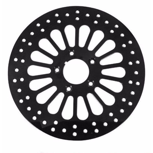 PartzBiz HD: 3445011-Black 11.8” Stainless Spoke Rear Disk Brake Rotor Harley Touring Bagger Dresser PartzBiz HD: 3445011-Black 11.8” Stainless Spoke Rear Disk Brake Rotor Harley Touring Bagger Dresser