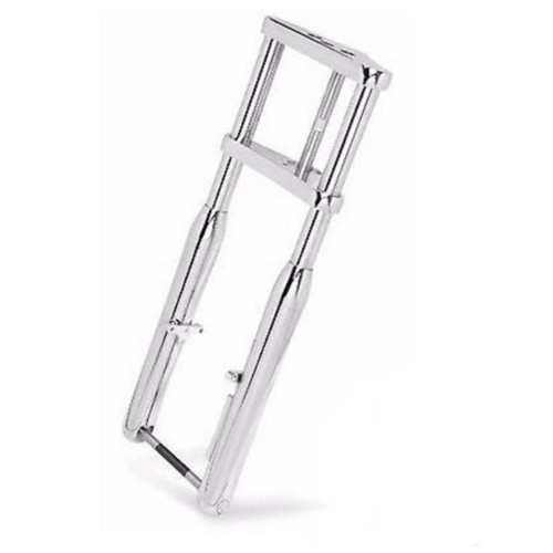 PartzBiz HD: 3447553-DNA 2” Under 20 6 Degree Trees Chrome 41mm Wide Glide Front End Harley Chopper