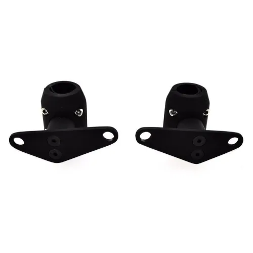 PartzBiz HD: 3451161-Flat Black DNA Springer 8” Over Front End Fender Mounts Mounting Tabs Harley