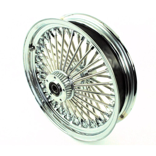 PartzBiz HD: 3441584-16X3.5 52 Chrome Fat Mammoth Spoke ล้อหลัง Harley Softail Slim ABS PartzBiz HD: 3441584-16X3.5 52 Chrome Fat Mammoth Spoke ล้อหลัง Harley Softail Slim ABS