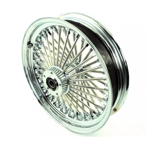 PartzBiz HD: 3444719-Chrome 16 X 3.5 52 Fat Mammoth Spoke Rear Wheel Rim Harley Touring Dresser 02-07 PartzBiz HD: 3444719-Chrome 16 X 3.5 52 Fat Mammoth Spoke Rear Wheel Rim Harley Touring Dresser 02-07