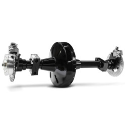 PartzBiz HD M-AX-2004 - DNA Trike Axle Conversion Kit 1 1/8” 70 Tooth Pulley Belt Drive Harley Chopper