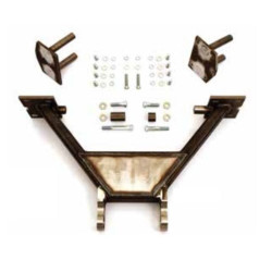 PartzBiz HD M-SA-2010 - DNA Rear Trike Axle Swingarm Swing Arm Kit 2004-2020 Harley Sportster Conversion