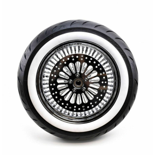 PartzBiz HD: 3477131-16 3.5 52 Fat Mammoth Spoke Rear Wheel Rim WW Tire Package Harley Touring 02-07