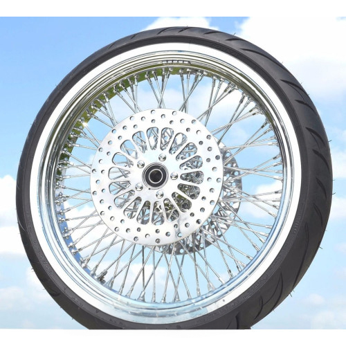 PartzBiz HD: 3441778-21 x 3.5 80 Spoke Front Wheel 120/70 WWW Tire Package 2000-2007 Harley Touring PartzBiz HD: 3441778-21 x 3.5 80 Spoke Front Wheel 120/70 WWW Tire Package 2000-2007 Harley Touring