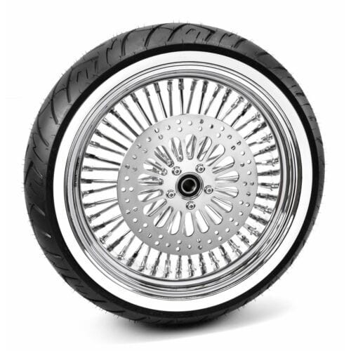 PartzBiz HD: 3441601-16 X 5.5 52 Fat Mammoth Spoke Rear Wheel Rim WW Avon Tire 09-2018 Harley Touring