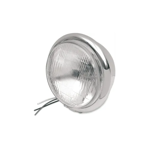 PartzBiz HD: 3480269-5-3/4‚” ชุดไฟหน้าติดด้านล่าง H4 Chrome Clear 60W 12V แต่ละ Harley