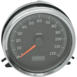 PartzBiz HD 2210-0104 - Black Electronic Analog MPH Speedometer Speedo Harley 96-03 Softail Road King PartzBiz HD 2210-0104 - Black Electronic Analog MPH Speedometer Speedo Harley 96-03 Softail Road King