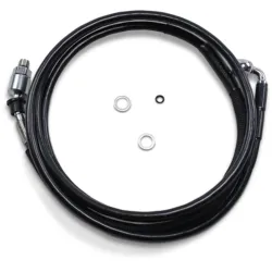 PartzBiz HD 0661-0016 - 78 1/8 Black Vinyl +8 Extended Hydraulic Clutch Cable Harley Touring 15-16 FLTRX PartzBiz HD 0661-0016 - 78 1/8 Black Vinyl +8 Extended Hydraulic Clutch Cable Harley Touring 15-16 FLTRX