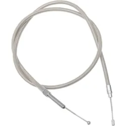 PartzBiz HD 0652-1463 - 64 11/16” Braided Stainless Extended Clutch Cable Harley Softail Dyna Touring XL PartzBiz HD 0652-1463 - 64 11/16” Braided Stainless Extended Clutch Cable Harley Softail Dyna Touring XL