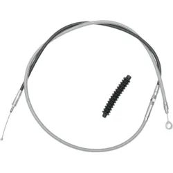 PartzBiz HD 0652-1494 - 70 11/16” Braided Stainless +8 Extended Length Clutch Cable Harley Touring 08-16 PartzBiz HD 0652-1494 - 70 11/16” Braided Stainless +8 Extended Length Clutch Cable Harley Touring 08-16