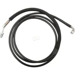 PartzBiz HD 0661-0028 - 76 1/8” Black Vinyl +6 Extended Hydraulic Clutch Cable Harley Touring 17+ FLTRX PartzBiz HD 0661-0028 - 76 1/8” Black Vinyl +6 Extended Hydraulic Clutch Cable Harley Touring 17+ FLTRX