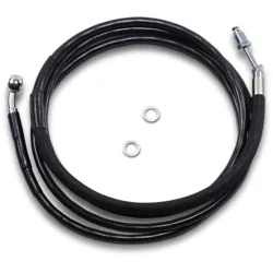 PartzBiz HD 0661-0044 - 78 1/8” Black Vinyl +8 Extended Hydraulic Clutch Cable Harley Touring 17+ FLTR PartzBiz HD 0661-0044 - 78 1/8” Black Vinyl +8 Extended Hydraulic Clutch Cable Harley Touring 17+ FLTR