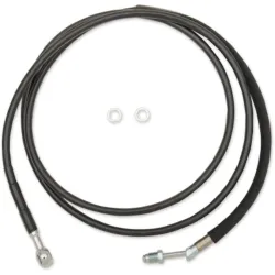 PartzBiz HD 0661-0058 - 78 1/8” Black Vinyl +8 Extended Hydraulic Clutch Cable Harley Touring FLH 17+ PartzBiz HD 0661-0058 - 78 1/8” Black Vinyl +8 Extended Hydraulic Clutch Cable Harley Touring FLH 17+