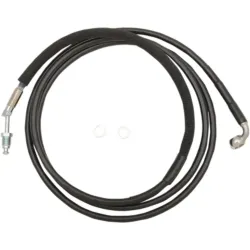 PartzBiz HD 0661-0032 - 80 1/8” Black Vinyl +10 Extended Hydraulic Clutch Cable Harley Touring 17+ FLTRX