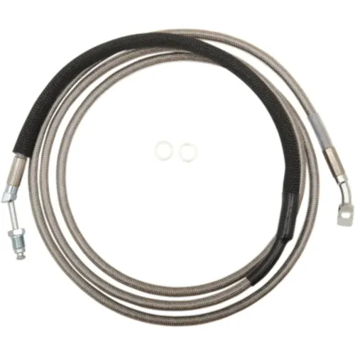 PartzBiz HD: 3474631-80 1/8” Coated Stainless +10 Extended Hydraulic Clutch Cable Harley FLTRU/K 17+ PartzBiz HD: 3474631-80 1/8” Coated Stainless +10 Extended Hydraulic Clutch Cable Harley FLTRU/K 17+