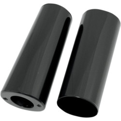 PartzBiz HD 0411-0045 - +2‚” 2 ฝาปิดสไลเดอร์ท่อโช๊คสีดำ Cowbells Harley Touring Softail 80-17 PartzBiz HD 0411-0045 - +2‚” 2 ฝาปิดสไลเดอร์ท่อโช๊คสีดำ Cowbells Harley Touring Softail 80-17