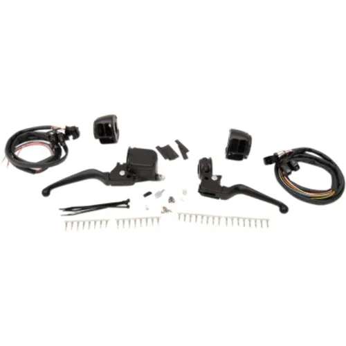 PartzBiz HD: 3473172-สวิตช์ควบคุมมือแฮนด์สีดำ Dual Disc 11/16‚” Kit Harley Touring 96-07 PartzBiz HD: 3473172-สวิตช์ควบคุมมือแฮนด์สีดำ Dual Disc 11/16‚” Kit Harley Touring 96-07