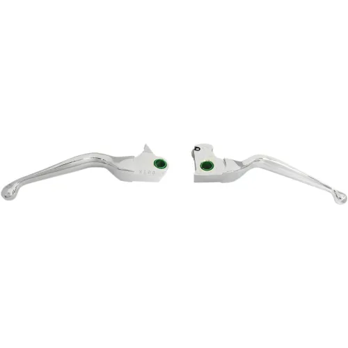 PartzBiz HD: 3462957-Chrome Blade Lever ชุดคลัทช์เบรค Harley Touring Trike Tri Glide FLRT 14-16