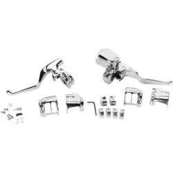 PartzBiz HD 0610-0801 - สวิตช์ควบคุมมือแฮนด์รถ Chrome ชุดดิสก์เดี่ยว Harley Sportster XL 14+ PartzBiz HD 0610-0801 - สวิตช์ควบคุมมือแฮนด์รถ Chrome ชุดดิสก์เดี่ยว Harley Sportster XL 14+