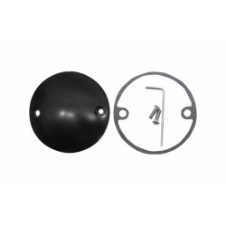 PartzBiz HD 0940-1244 - Flat Black Timer Cam Ignition Points Cover Harley Sportster Dyna Touring 71-20 PartzBiz HD 0940-1244 - Flat Black Timer Cam Ignition Points Cover Harley Sportster Dyna Touring 71-20