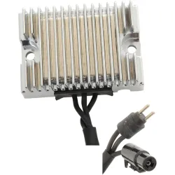 PartzBiz HD 2112-0818 - Chrome 32 Amp Oem Replacement Regulator 1994-2003 Harley Sportster Xl 74523-94A PartzBiz HD 2112-0818 - Chrome 32 Amp Oem Replacement Regulator 1994-2003 Harley Sportster Xl 74523-94A