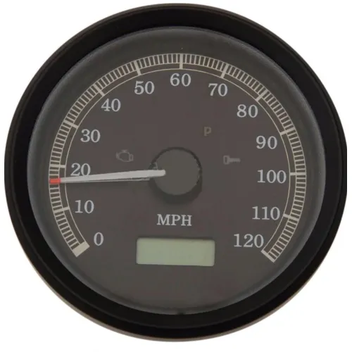 PartzBiz HD: 3443899-Black Electronic Programmable Analog Speedometer Speedo Harley Dyna Sportster
