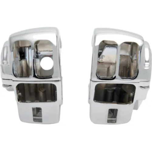 PartzBiz HD: 3473066-Chrome Handlebar Switch Housing Hand Control Kit 08-2013 Harley Touring Dresser PartzBiz HD: 3473066-Chrome Handlebar Switch Housing Hand Control Kit 08-2013 Harley Touring Dresser