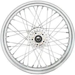 PartzBiz HD 0203-0626 - Chrome 19” x 2.5” 40 Spoke Front Wheel Rim Harley Sportster XL 2008-2010 W/ ABS PartzBiz HD 0203-0626 - Chrome 19” x 2.5” 40 Spoke Front Wheel Rim Harley Sportster XL 2008-2010 W/ ABS