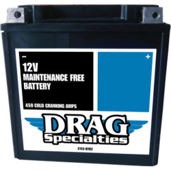 PartzBiz HD 2113-0782 - Drag AGM Absorbed Glass Mat Acid Battery Harley Touring Bagger Dresser 1997-2020