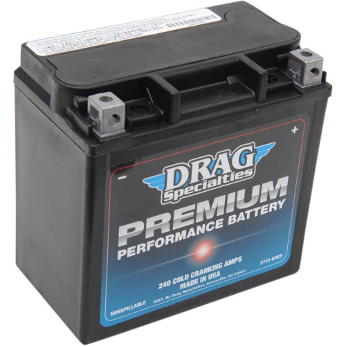 PartzBiz HD: 3450546-Drag Premium Performance AGM 240 CCA GYZ16HL OE แบตเตอรี่ Harley Sportster XL 04+ PartzBiz HD: 3450546-Drag Premium Performance AGM 240 CCA GYZ16HL OE แบตเตอรี่ Harley Sportster XL 04+
