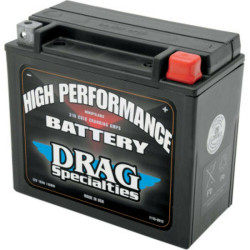 PartzBiz HD 2113-0012 - Drag USA Battery AGM Motorcycle Harley Softail Dyna Sportster V-Rod Chopper 97+