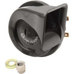 PartzBiz HD 2107-0156 - Drag Black Replacement 12v 110db Electric Horn Harley Dyna Touring Softail XL PartzBiz HD 2107-0156 - Drag Black Replacement 12v 110db Electric Horn Harley Dyna Touring Softail XL