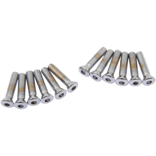PartzBiz HD: 3488959-Drag Cam Cover Bolt Set Kit Chrome Smooth Socket Harley FL 36-69 Knuckle Panhead PartzBiz HD: 3488959-Drag Cam Cover Bolt Set Kit Chrome Smooth Socket Harley FL 36-69 Knuckle Panhead