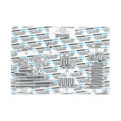 PartzBiz HD DS-190766 - Drag Complete เครื่องยนต์ ชุดสลักเกลียวชุดซ็อกเก็ต Knurl 4 สปีด Harley FX FL 77-84
