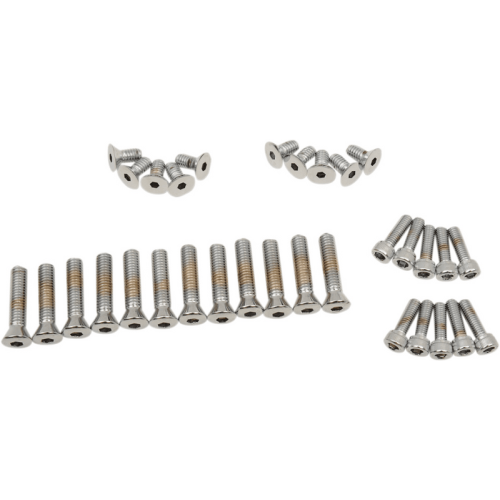 PartzBiz HD: 3488949-Drag Complete Side Cover Bolt Set Kit Chrome Knurl Socket Harley FL 36-64 PartzBiz HD: 3488949-Drag Complete Side Cover Bolt Set Kit Chrome Knurl Socket Harley FL 36-64