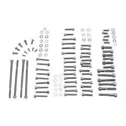 PartzBiz HD 2401-0563 - Drag เครื่องยนต์ เคส ซ็อกเก็ต Black Bolt Kit Smooth Harley Softail Dyna 07-17 PartzBiz HD 2401-0563 - Drag เครื่องยนต์ เคส ซ็อกเก็ต Black Bolt Kit Smooth Harley Softail Dyna 07-17