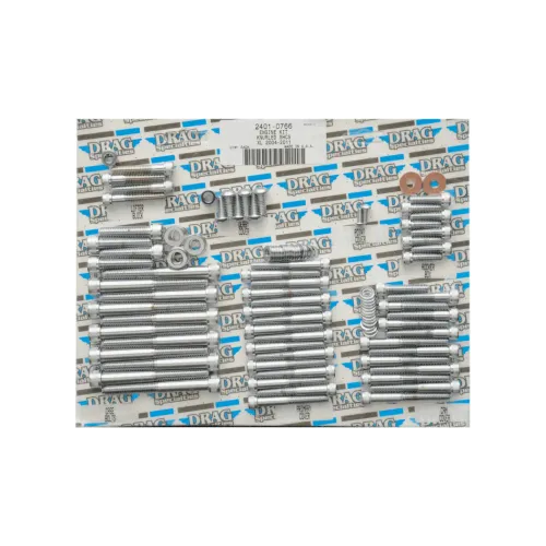PartzBiz HD: 3488040-Drag Engine เครื่องยนต์ ชุดสลักเกลียว Chrome Knurled Harley Sportster XL 04-22 PartzBiz HD: 3488040-Drag Engine เครื่องยนต์ ชุดสลักเกลียว Chrome Knurled Harley Sportster XL 04-22