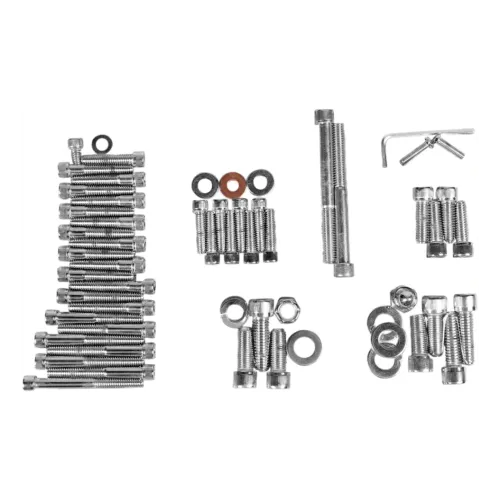PartzBiz HD: 3488048-Drag Engine เครื่องยนต์ ชุดสลักเกลียว Chrome Knurled Harley Sportster XL 86-90 PartzBiz HD: 3488048-Drag Engine เครื่องยนต์ ชุดสลักเกลียว Chrome Knurled Harley Sportster XL 86-90